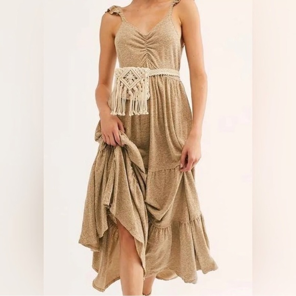 Free People FP Beach Langley Maxi Dress size Large - Picture 1 of 7